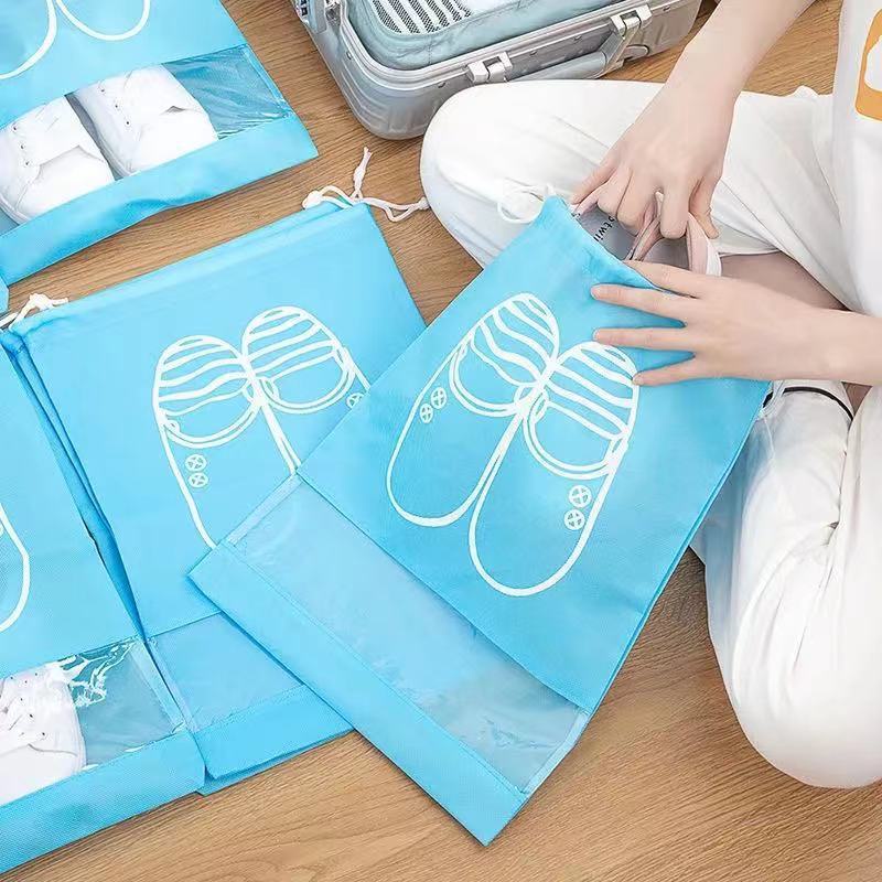 Túi Đựng Giày Dép Vải Dù Dây Rút Du Lịch - Túi Vải Đa Năng DUASHOP