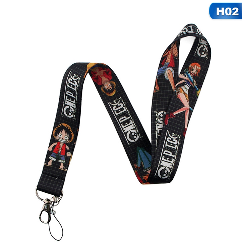 Dây Đeo Điện Thoại In Hình Hoạt Hình One Piece Dễ Thương