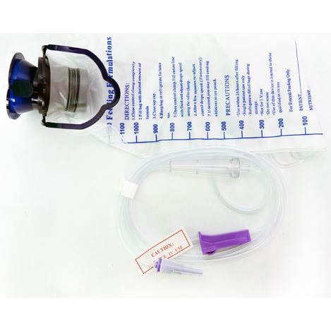 Túi Cho Ăn Có Trọng Lực, Túi Nuôi Ăn, Túi thanh lọc cơ thể 1200ML.