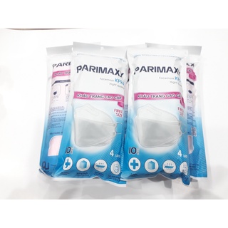 Khẩu trang cao cấp 4 Lớp KF94 PARIMAXX Chống Bụi Mịn Và Kháng Khuẩn [ĐẠI UY] 10 chiếc