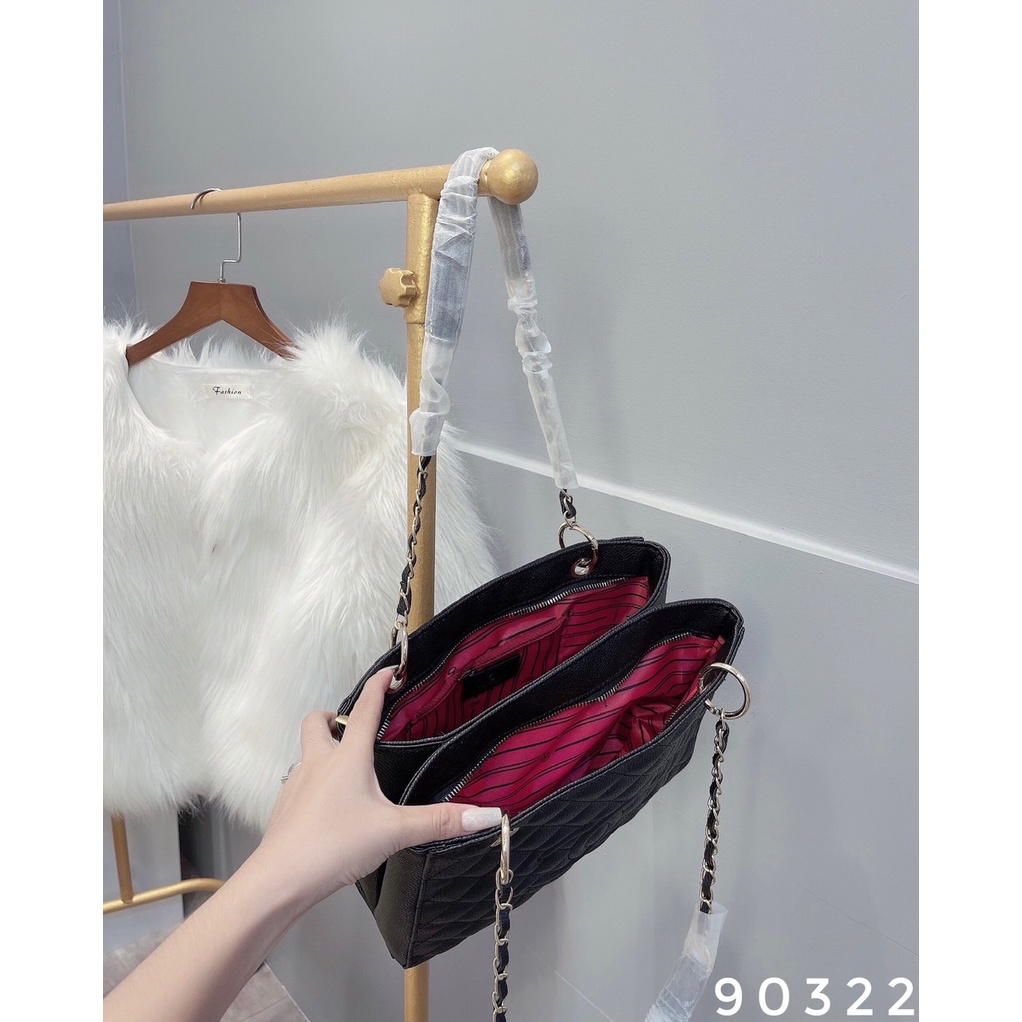 Túi chaleo công sở hai quai xách hàng quảng châu