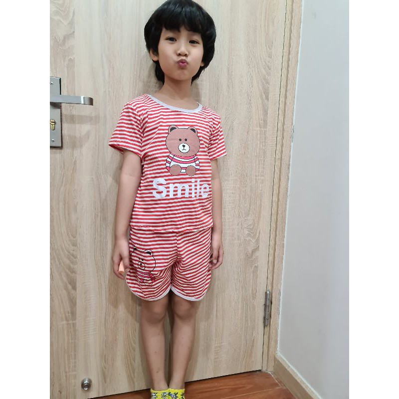 Bộ kẻ hình bé trai bé gái (chat chọn size màu)