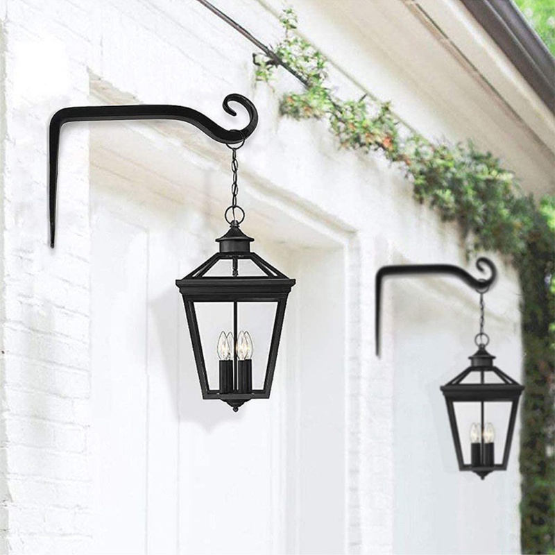 Set 4 Móc Treo Chậu Cây Cảnh / Thức Ăn Cho Chim Cảnh Gắn Tường Tiện Dụng