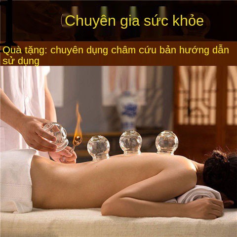 [Khuyến mại Hot] Nổ dày- Bộ dụng cụ giác hơi bằng thủy tinh thử gia