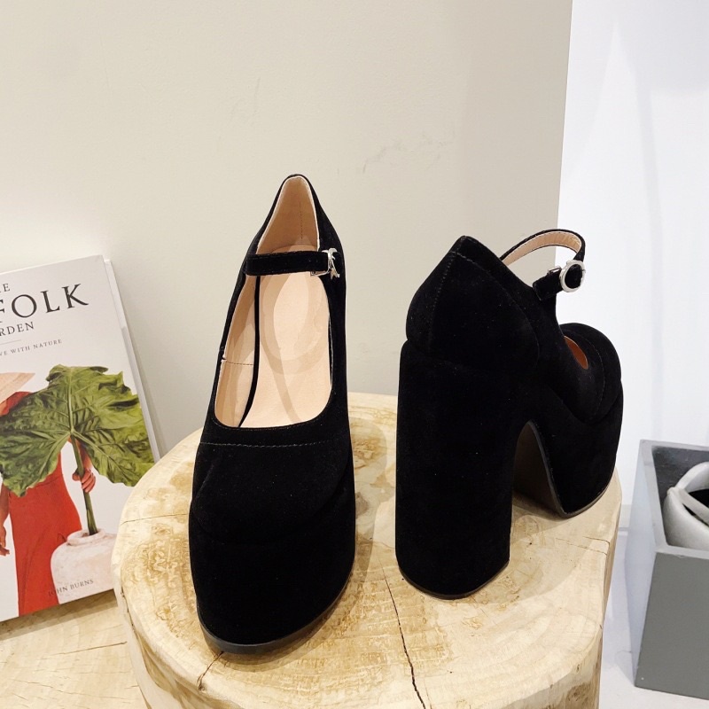 GIÀY CAO GÓT G63 ROSÉ ĐẾ CAO 15CM