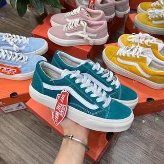 [Có sẵn ] Vans style mũi nit vạch trắng