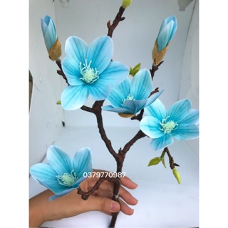 Hoa lụa - Cành hoa mộc lan cao su