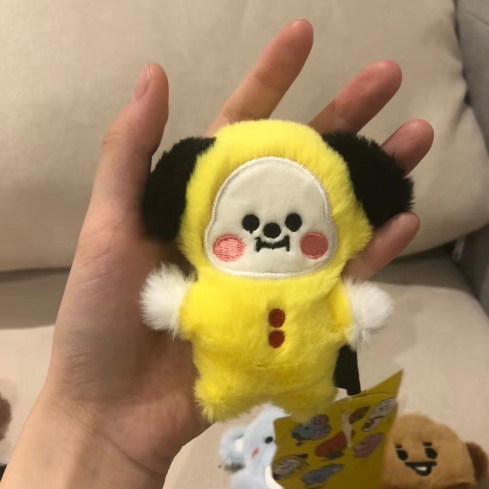 Hoạt Hình Móc Khóa Hình Nhân Vật bt21 Nhồi Bông Đáng Yêu