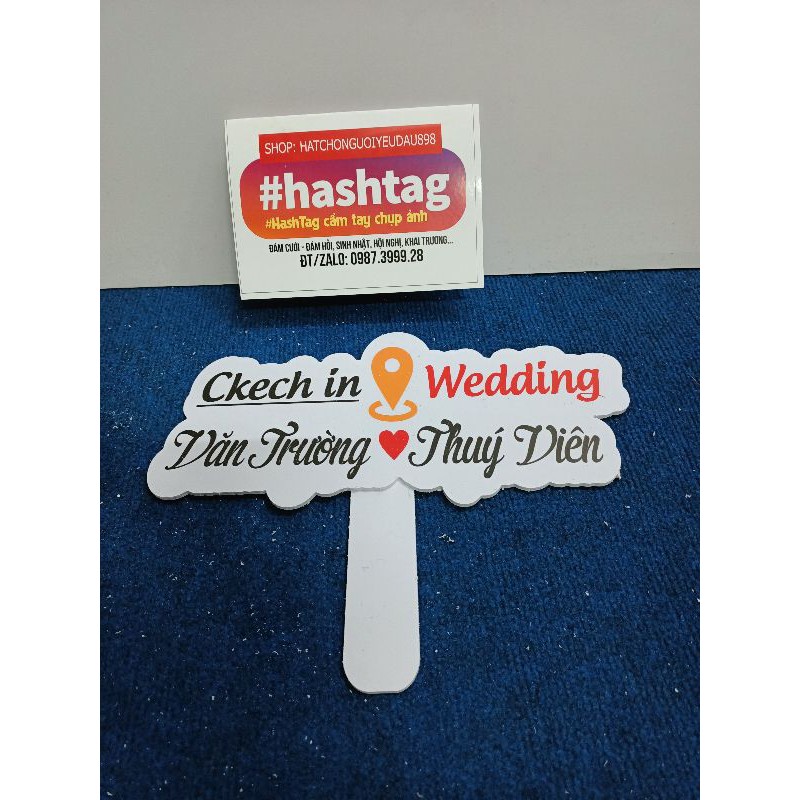 Cây Hashtag chụp ảnh đám cưới MS 01-09