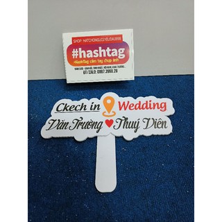 Cây Hashtag chụp ảnh đám cưới MS 01-09
