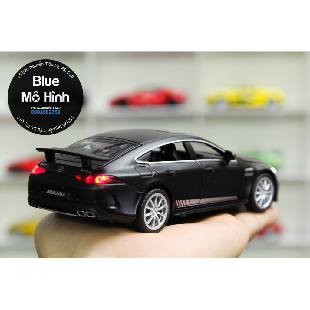 Blue mô hình | Xe mô hình Mercedes AMG GT 63S mở hết cửa 1:32