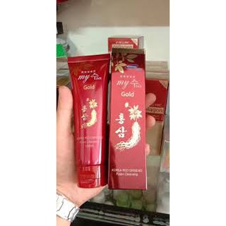 SỮA RỬA MẶT NHÂN SÂM ĐỎ HÀN QUỐC MY GOLD