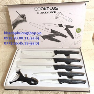 bộ dao nhà bếp locklock - bộ dao locklock
