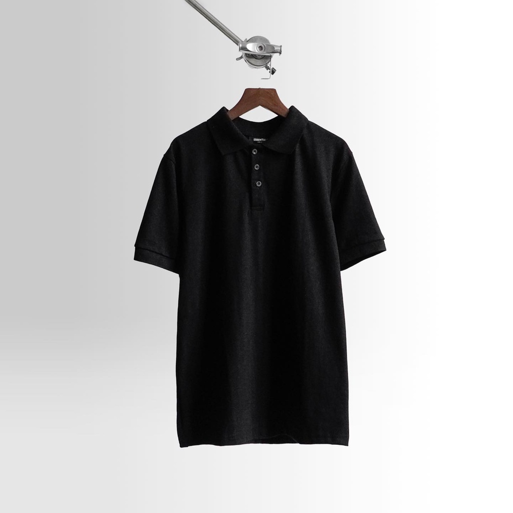 Áo Polo Essentials in cao su sau lưng Fullbox MSW Town , áo thun có cổ tay lỡ nam nữ unisex | BigBuy360 - bigbuy360.vn