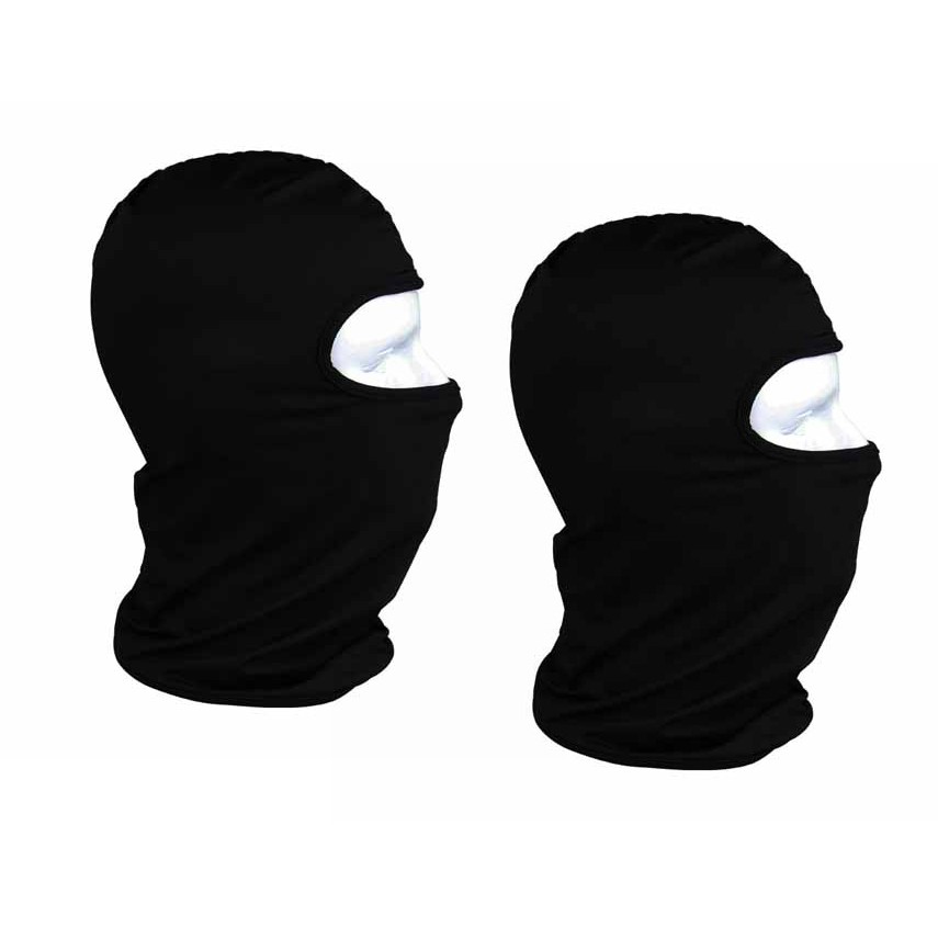 BỘ 2 KHĂN TRÙM ĐẦU NINJA FULLFACE (MÀU ĐEN)