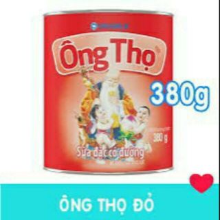 Sữa Ông thọ đỏ loại 380g - vilamiu
