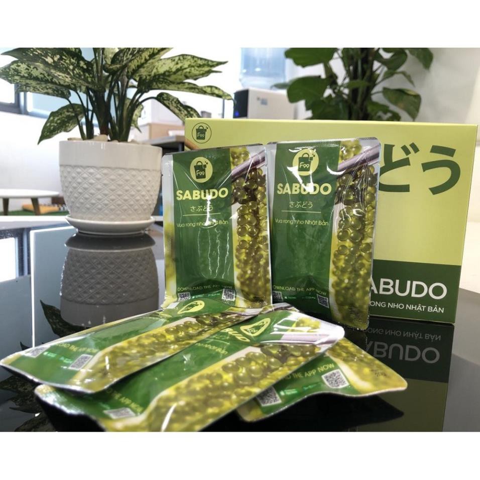 Rong Nho| Rong Biển Tách Nước Sabudo và Umibudo Gói 20g Tặng Kèm Sốt Mè Rang