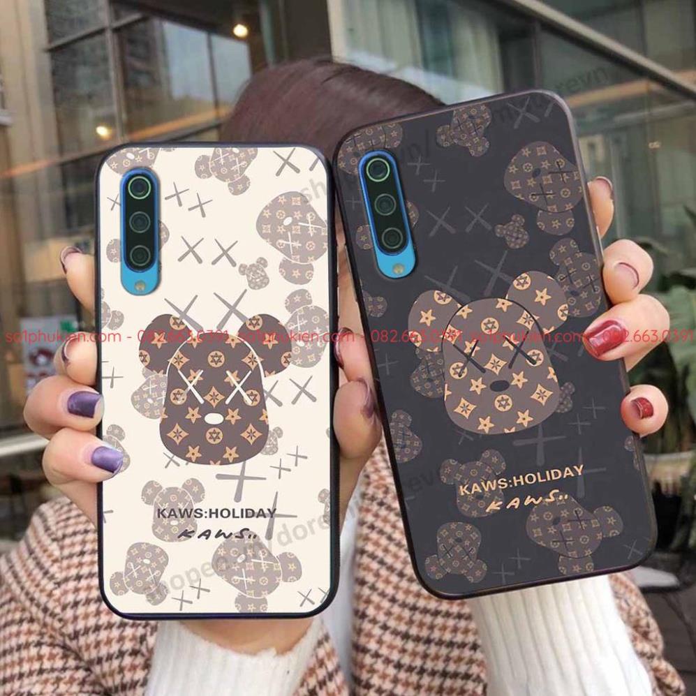 Ốp Xiaomi Mi 9 lite thể thao, bear brick, ốp lưng dẻo thời trang bền đẹp