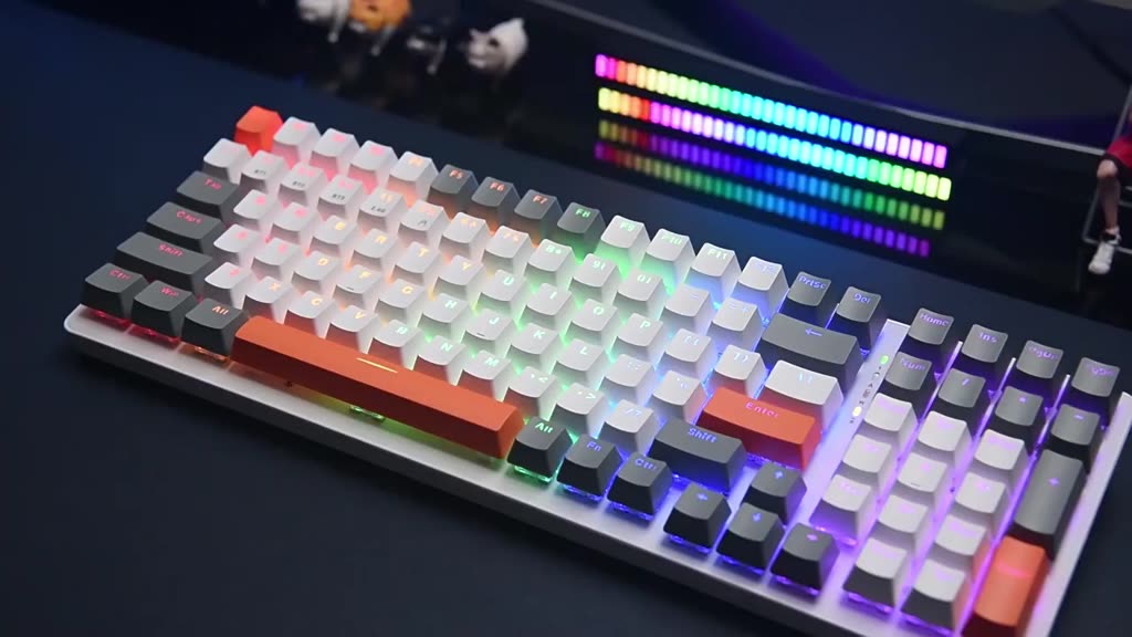 Bàn Phím HOSAN ziyoulang K6 Với 100 Phím Cơ Kết Nối Kép Tuổi Thọ 50 Triệu Lần Bấm | BigBuy360 - bigbuy360.vn