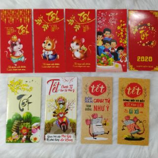 (combo) 50 cái bao lì xì năm 2020