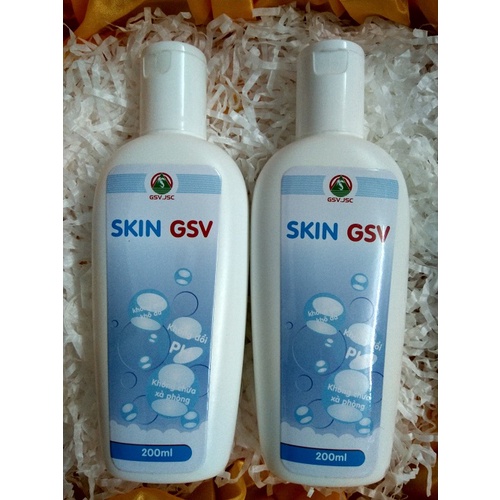 Sữa rửa mặt skin gsv dịu nhẹ cho da dầu mụn nhạy cảm chai 200ml