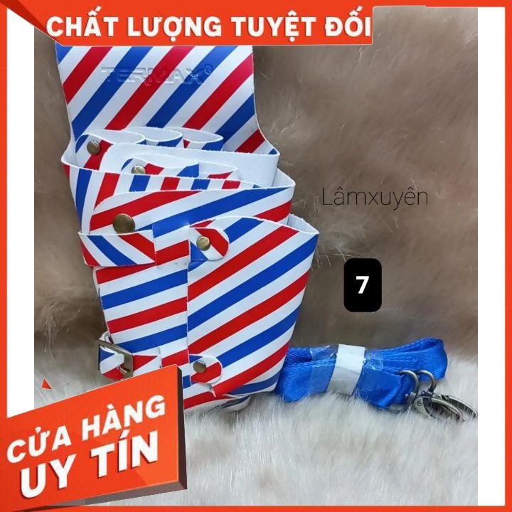 Bao Đựng Kéo Cắt Tóc _Túi Đựng Dụng Cụ Làm Tóc  Tận Gốc  cao cấp có dây kéo cầm tay hàng chuẩn cực đẹp [ib chọn mẫu]