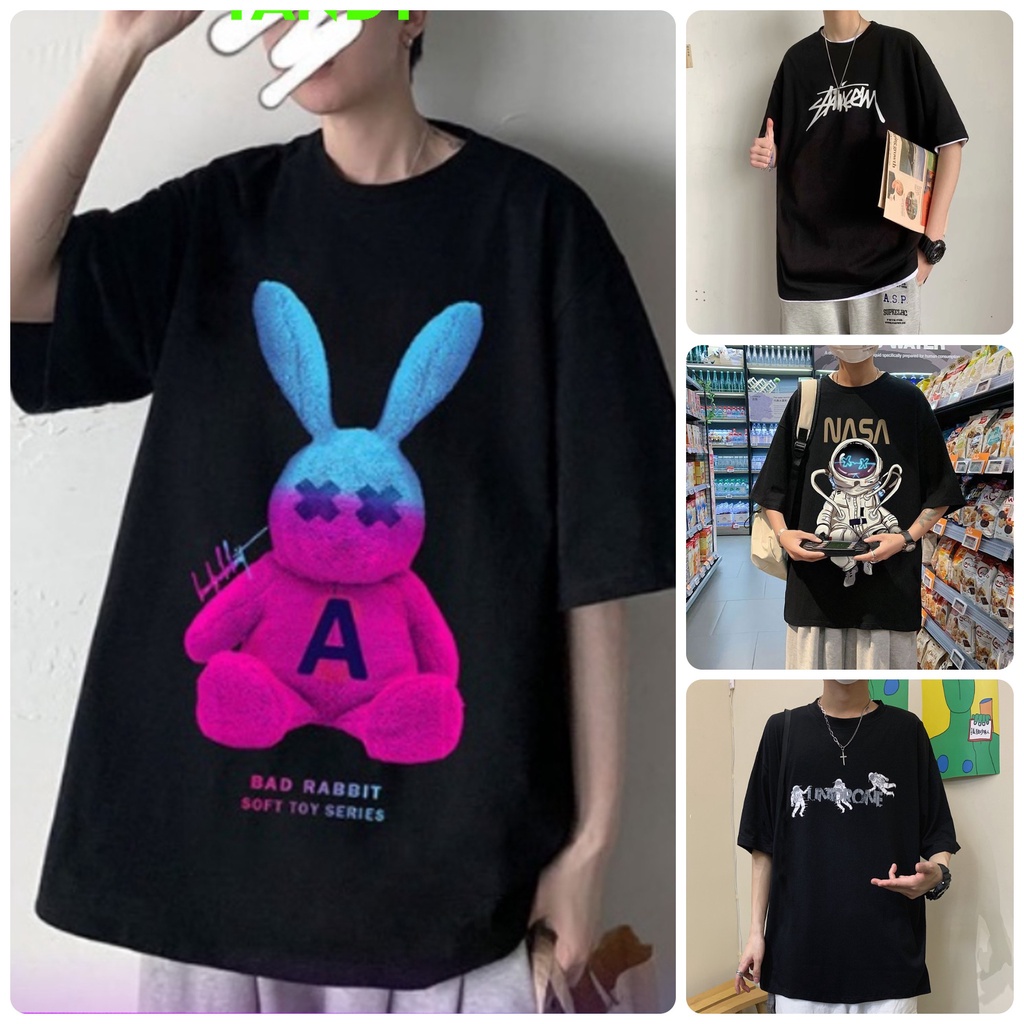 ÁO THUN, ÁO PHÔNG TAY LỠ, BỘ SƯU TẬP ÁO THUN OVERSIZE FOREST FUTURE LFET BST4 MZSHOP