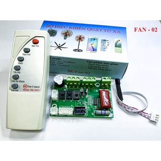 Mạch điều khiển quạt từ xa Fan-02, Mạch điều khiển quạt điều hòa, điều khiển quạt từ xa.