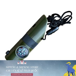 [GIÁ SỈ] Dụng Cụ Du Lịch Chuyên Dụng Đèn, La Bàn 7 in 1