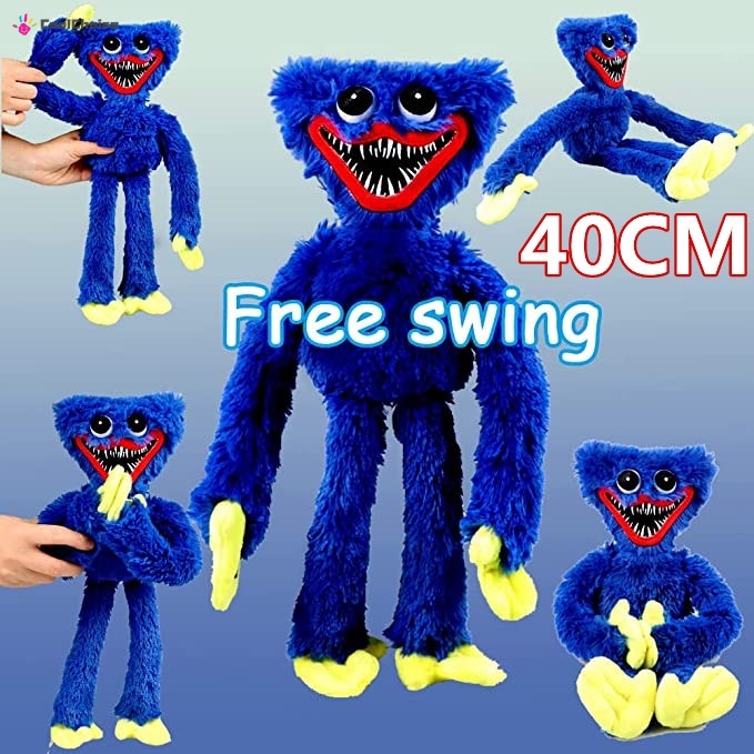 40 cm Poppy Playtime đồ chơi sang trọng Đồ chơi kinh dị Huggy Wuggy Kawaii đồ chơi kinh dị Trò chơi Nhân vật Búp bê sang trọng Trò chơi đồ chơi đáng sợ