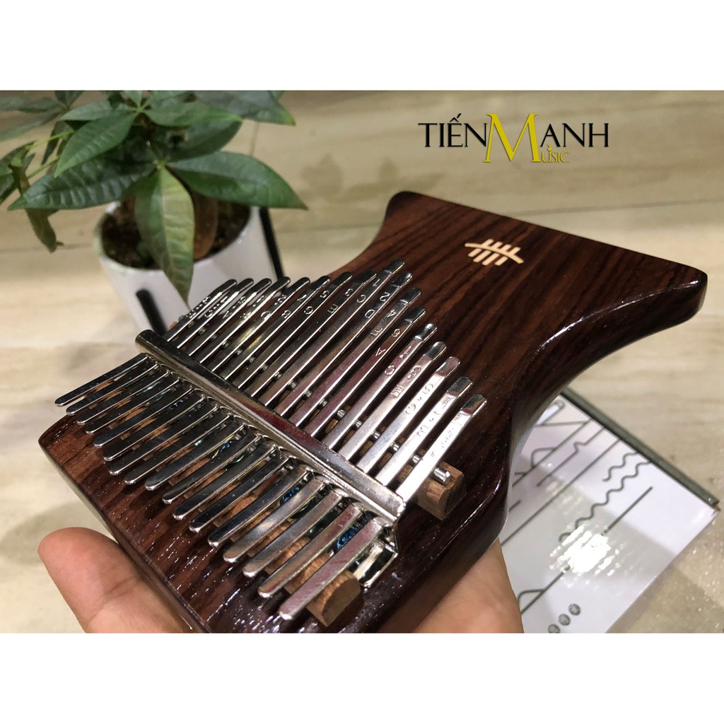 Đàn Kalimba 17 Phím Hluru KB-RW và KB-SA (Gỗ Rosewood, Sapele) - Nhạc Cụ Tiến Mạnh Music