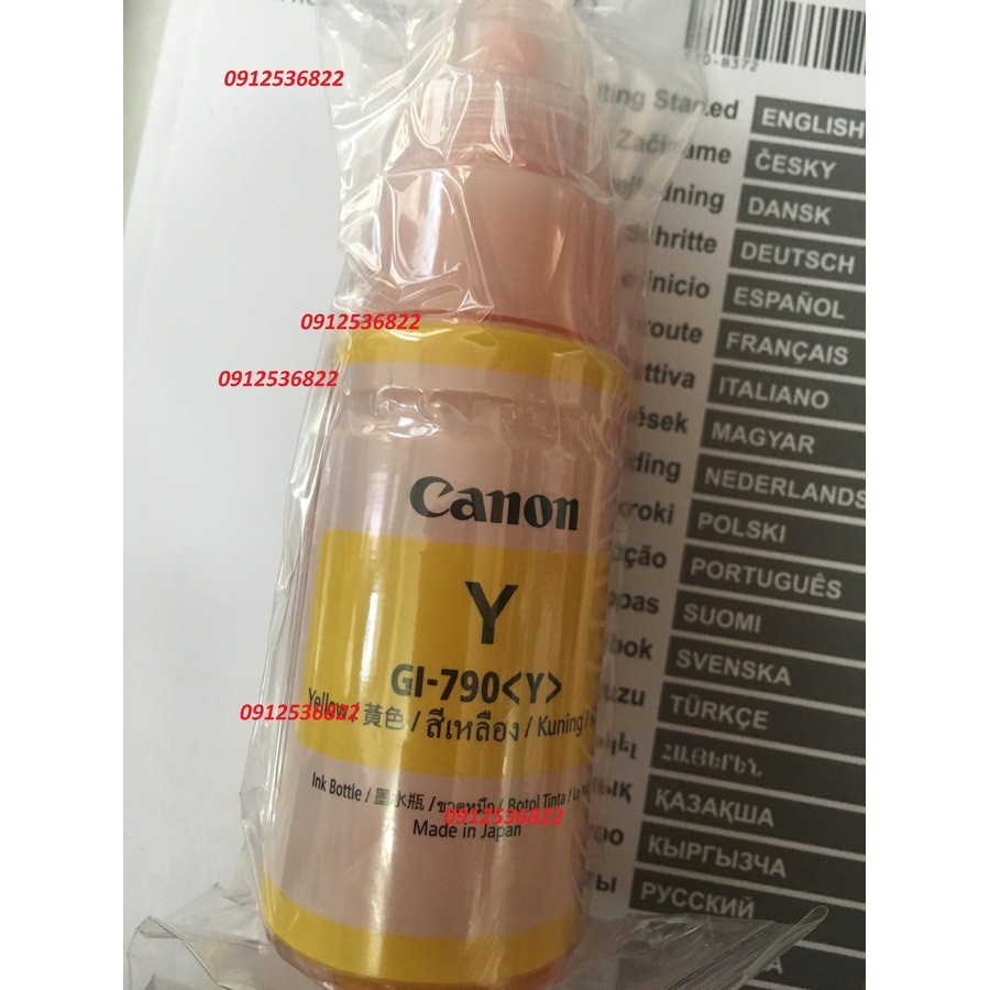 Mực in vàng bóc máy g1000/1010/g2010/g2000/g3000/g3010 mã 790