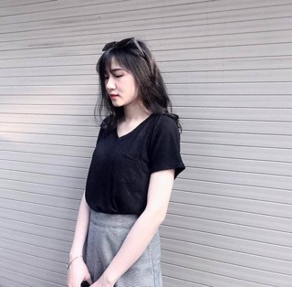 [RẺ VÔ ĐỊCH] Combo 2 áo thun cổ tim Pull&Bear