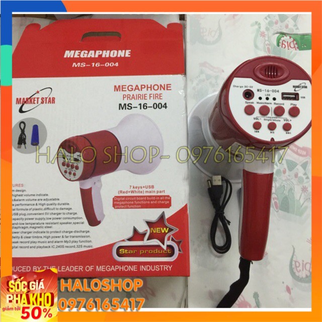 Loa phóng thanh cầm tay Mini Megaphone