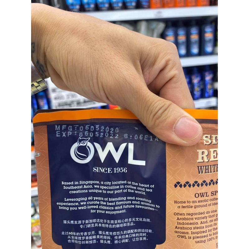 Cà Phê Trắng Truyền Thống OWL WHITE COFFEE TARIK