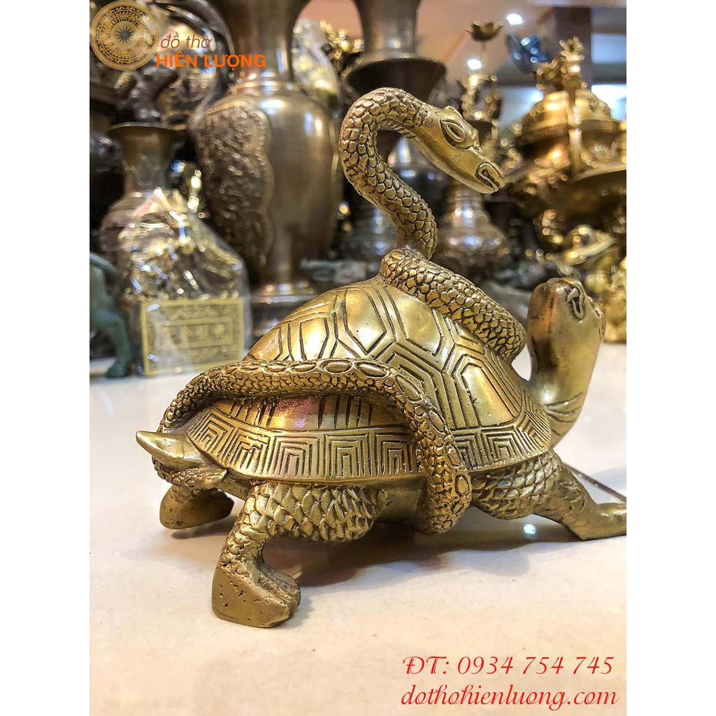Huyền Vũ - Rùa Cõng Rắn Bằng Đồng