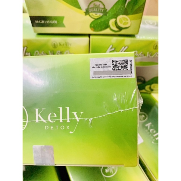 TRÀ BÍ ĐAO KELLY DETOX MẪU MỚI