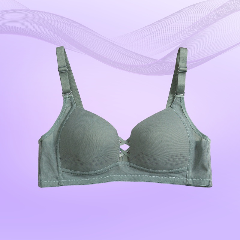 Áo Ngực Không Gọng Nâng Ngực Cài Sau Co Dãn Thoải Mái DORIS - 244