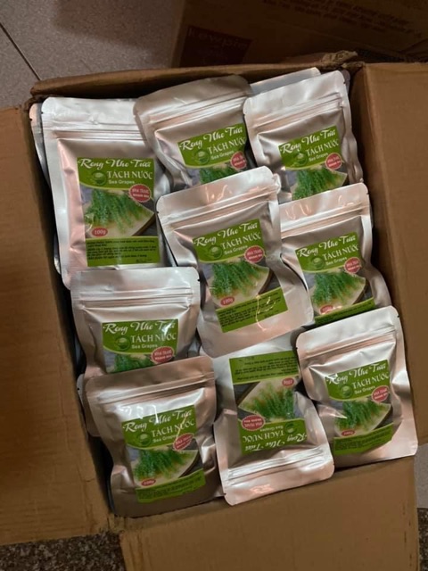 1kg rong  kèm chai sốt mè 180ml