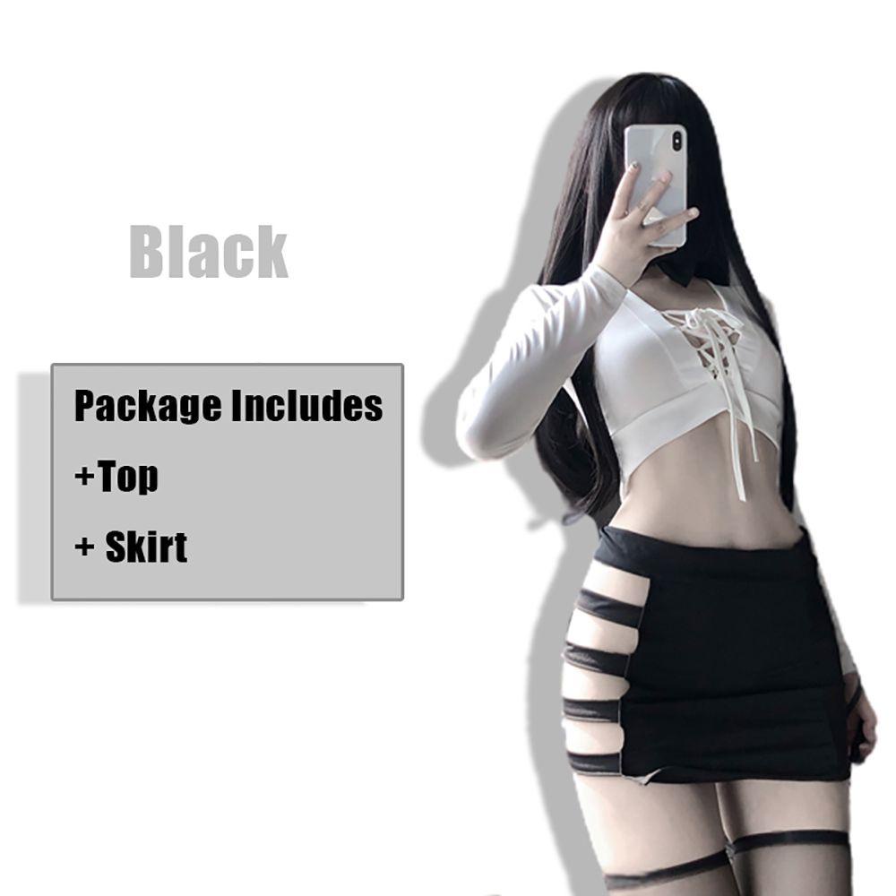 SOMEDAYZL Bộ Đồ Lót Hóa Trang Nhân Vật Nữ Giáo Gợi Cảm