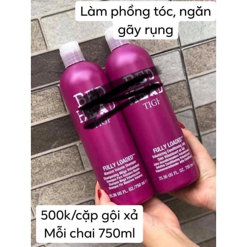 [750ml] Cặp dầu gội Xả Tigi Bed Head | BigBuy360 - bigbuy360.vn