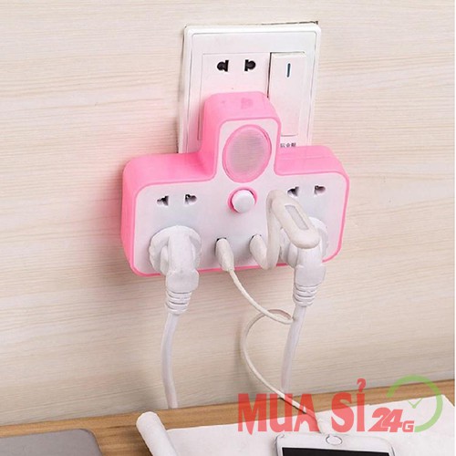 Ổ CẮM ĐIỆN ĐA NĂNG 2 CỔNG USB CÓ ĐÈN NGỦ