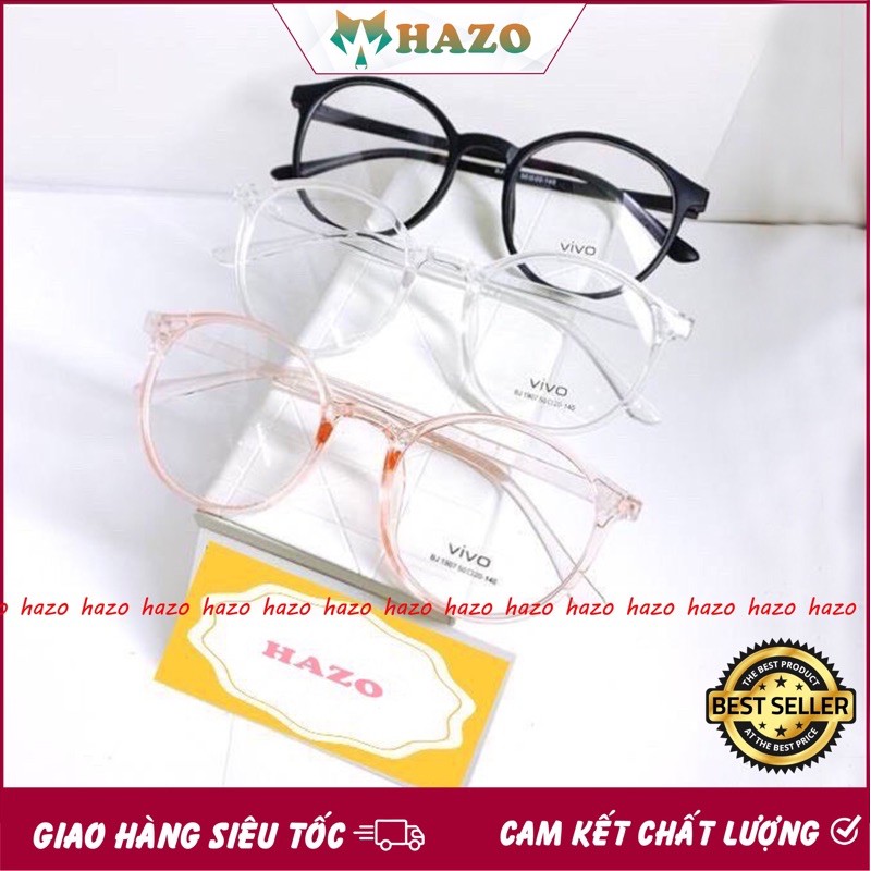 MẮT KÍNH THỜI TRANG KÍNH GIẢ CẬN NGỐ TATA FORM TRÒN CÁ TÍNH