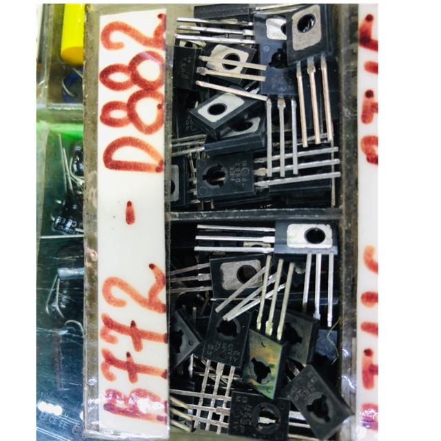 10  cặp transitor B772 và D882
