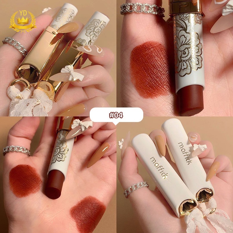 (Hàng Mới Về) Son Môi Mềm Mượt Màu Sắc Tươi Tắn Thời Trang