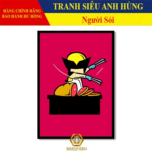 [MS1-25] Tranh Siêu Anh Hùng Người Sói  - Werewolves