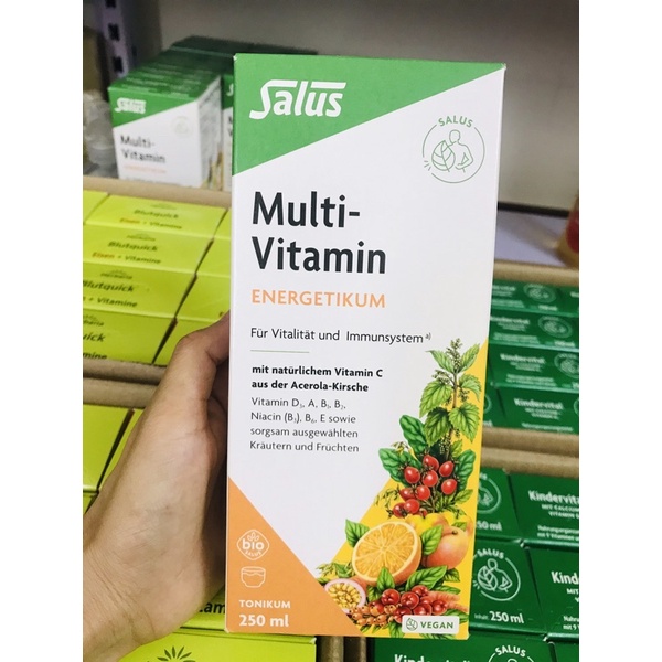 HỘP ĐỰNG VITAMIN TỔNG HỢP MULTIVITAMIN HỮU CƠ SALUS