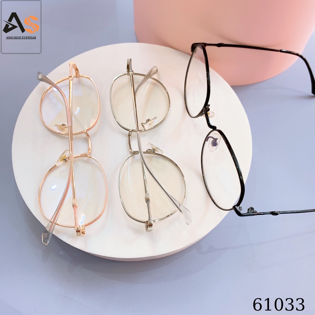 Kính tròn nhỏ kim loại kiểu dáng thời trang trẻ trung 61033