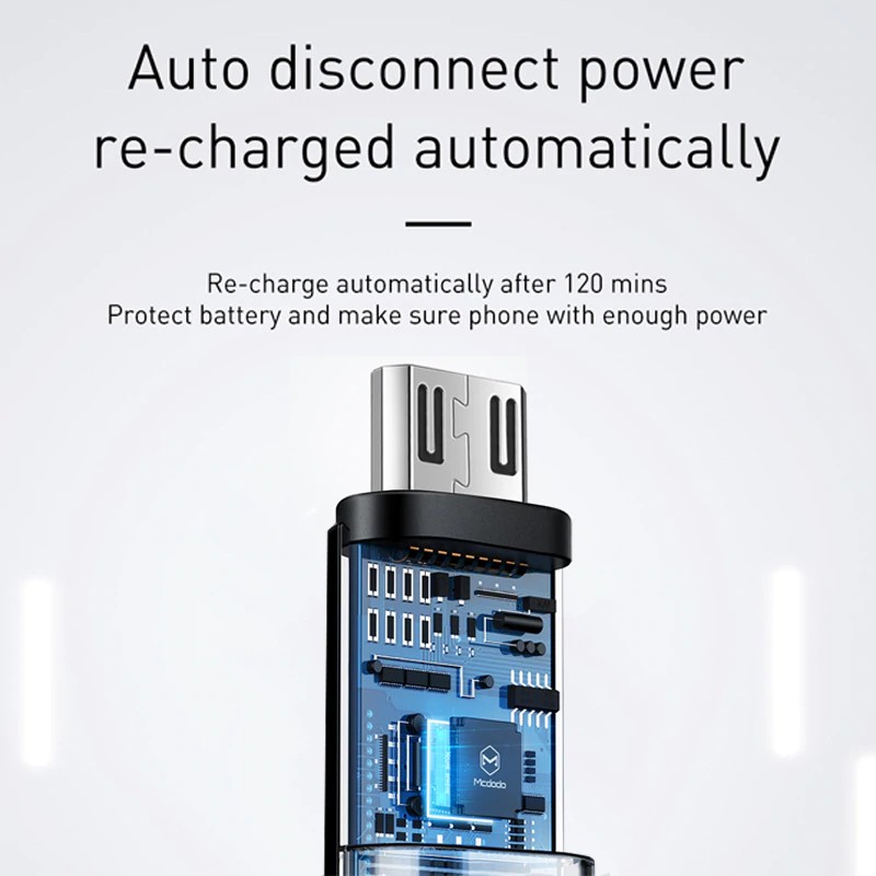 Dây cáp sạc nhanh hỗ trợ cổng Micro USB dành cho thiết bị android