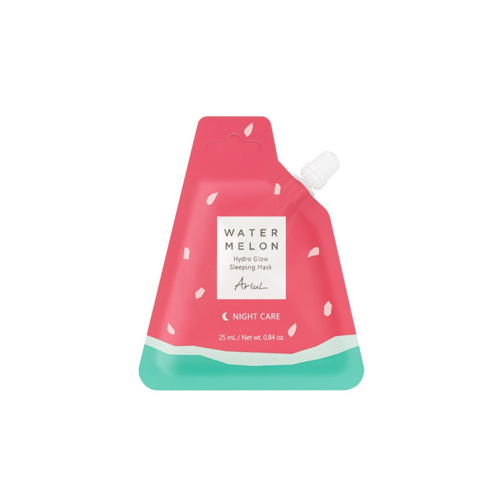 [G] Mặt Nạ Ngủ ARIUL Làm Dịu Và Cấp Ẩm Chiết Xuất Dưa Hấu Watermelon Hydro Glow Sleeping Mask 25ml